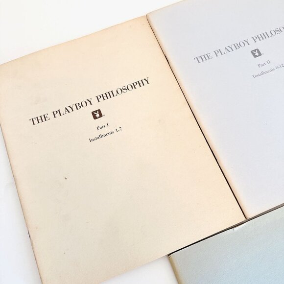 1960s THE PLAYBOY PHILOSOPHY PART 1, 2, AND 3 BY HUGH HEFNER BOOKLETS - Picture 4 of 14